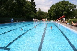 das neue Becken im Freibad Oberbieber